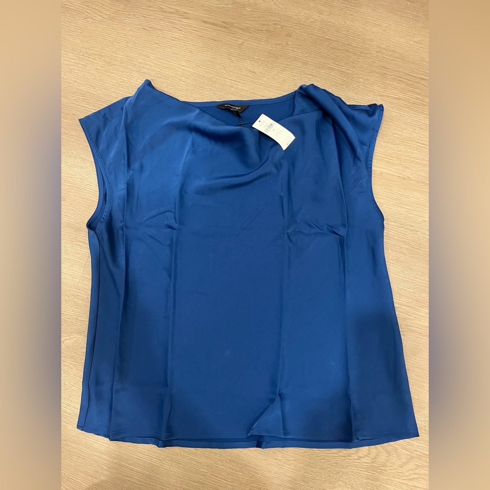 Banana Republic Blue Cap Sleeve Blouse - Size XS - NEW with tags